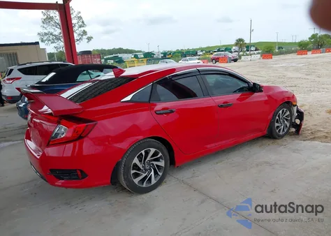 2018 Honda Civic Ex z USA, uszkodzony, nr VIN 2HGFC2F78JH510662